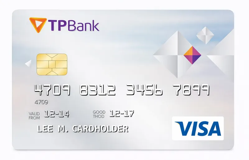 Thẻ tín dụng Tpbank Thẻ tín dụng quốc tế TPBank Visa Classic