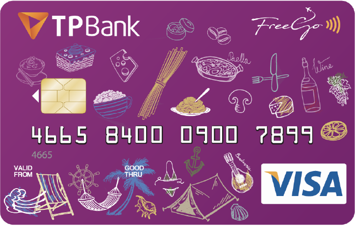 Thẻ tín dụng Tpbank Thẻ tín dụng quốc tế TPBank Visa FreeGo