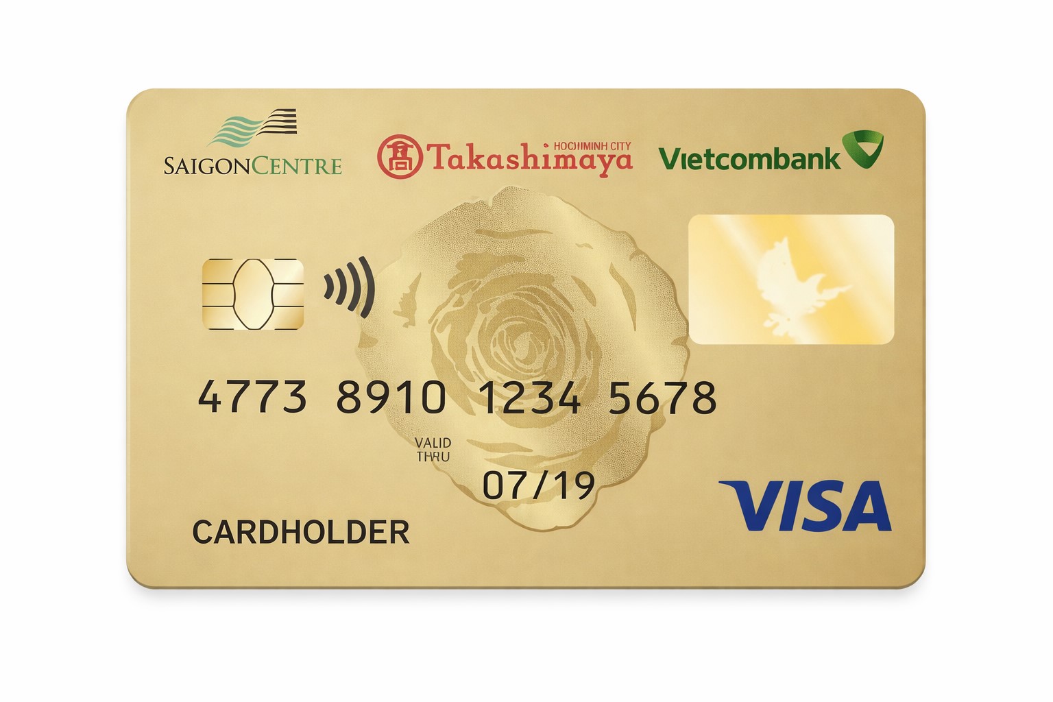 Thẻ tín dụng Vietcombank Thẻ tín dụng Saigon Centre Takashimaya Vietcombank