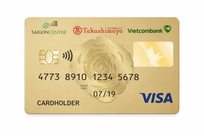 Thẻ tín dụng Saigon Centre Takashimaya Vietcombank