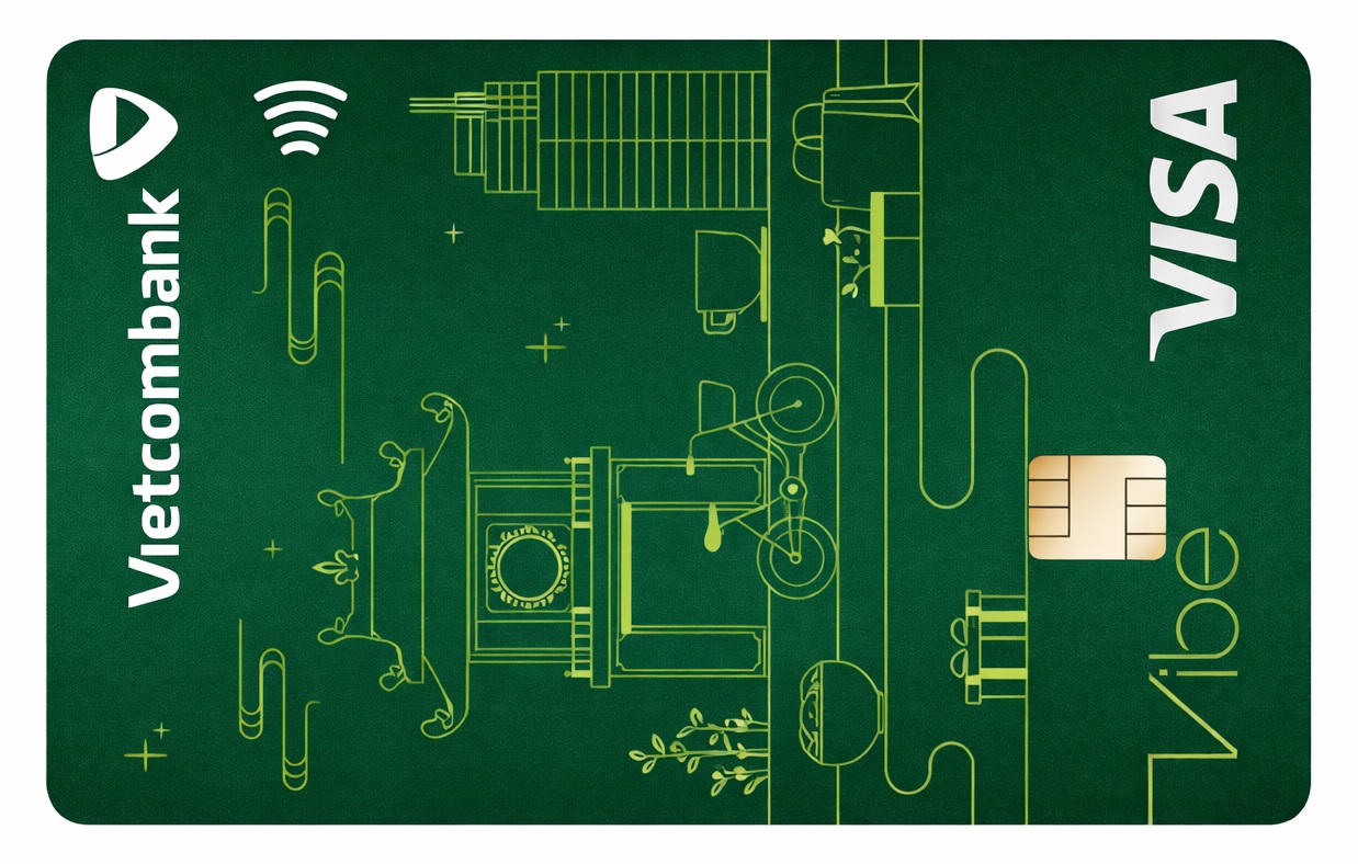 Thẻ tín dụng Vietcombank Thẻ tín dụng Vietcombank Vibe