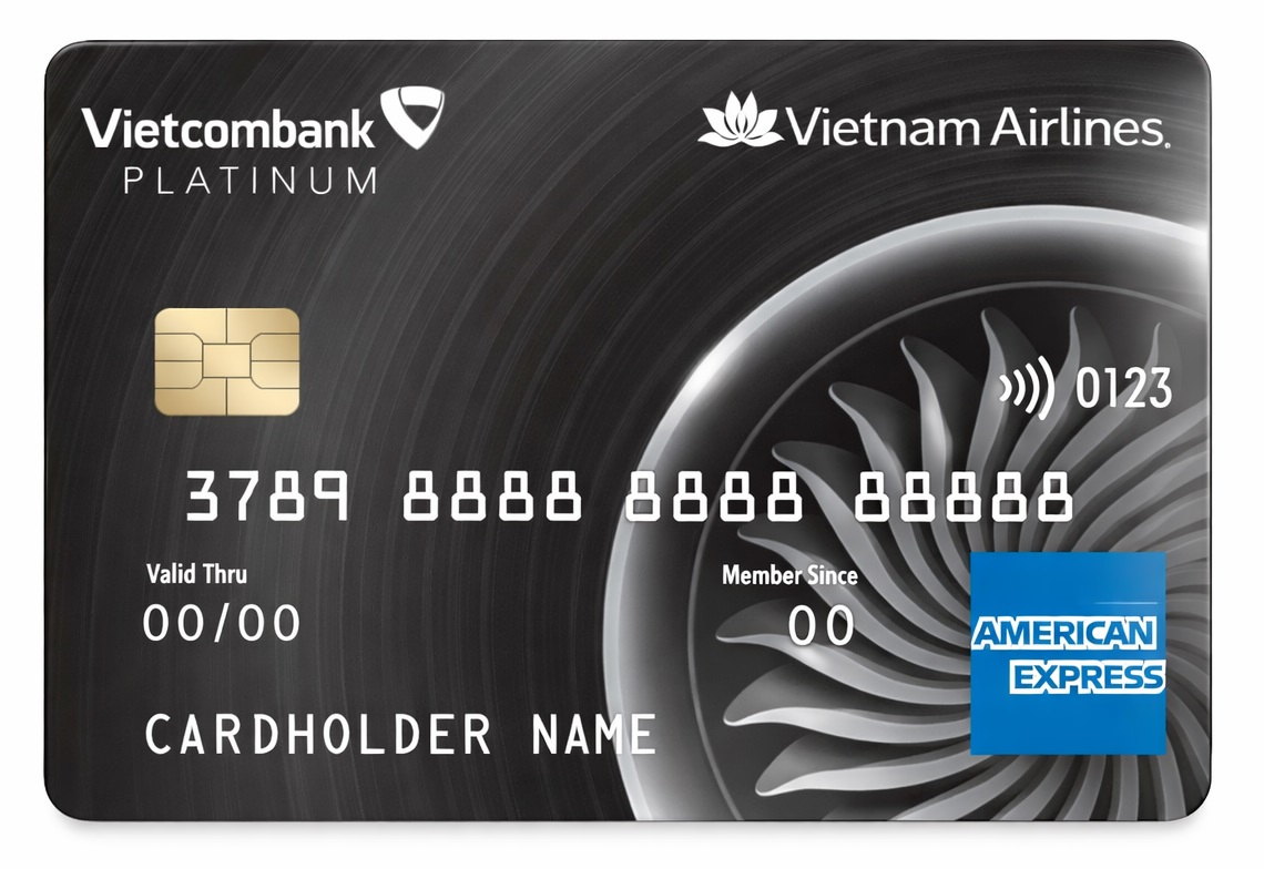 Thẻ tín dụng Vietcombank Thẻ tín dụng Vietcombank Vietnam Airlines Platinum American Express®