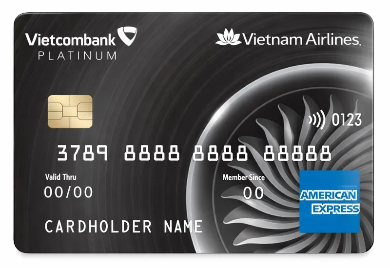 Thẻ tín dụng Vietcombank Thẻ tín dụng Vietcombank Vietnam Airlines Platinum American Express®