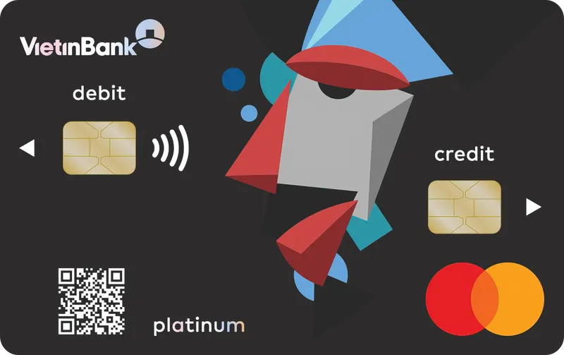Thẻ tín dụng Vietinbank Thẻ tín dụng VietinBank Mastercard Credit Platinum Eliv3