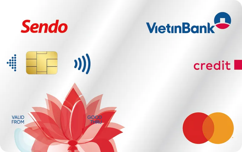Thẻ tín dụng Vietinbank Thẻ tín dụng Vietinbank MasterCard credit Platinum Sendo