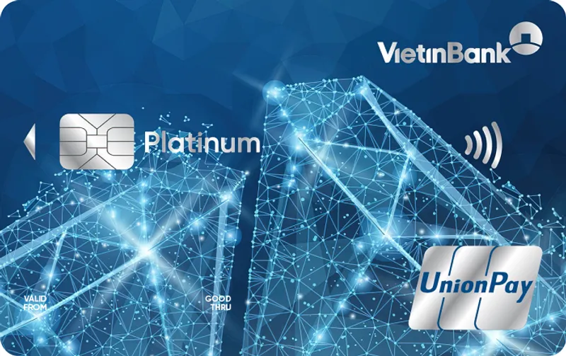 Thẻ tín dụng Vietinbank Thẻ tín dụng Vietinbank UnionPay Credit Platinum (UPI)