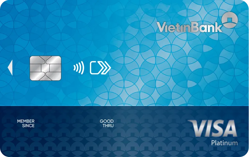 Thẻ tín dụng Vietinbank Thẻ tín dụng VietinBank Visa Credit Platinum