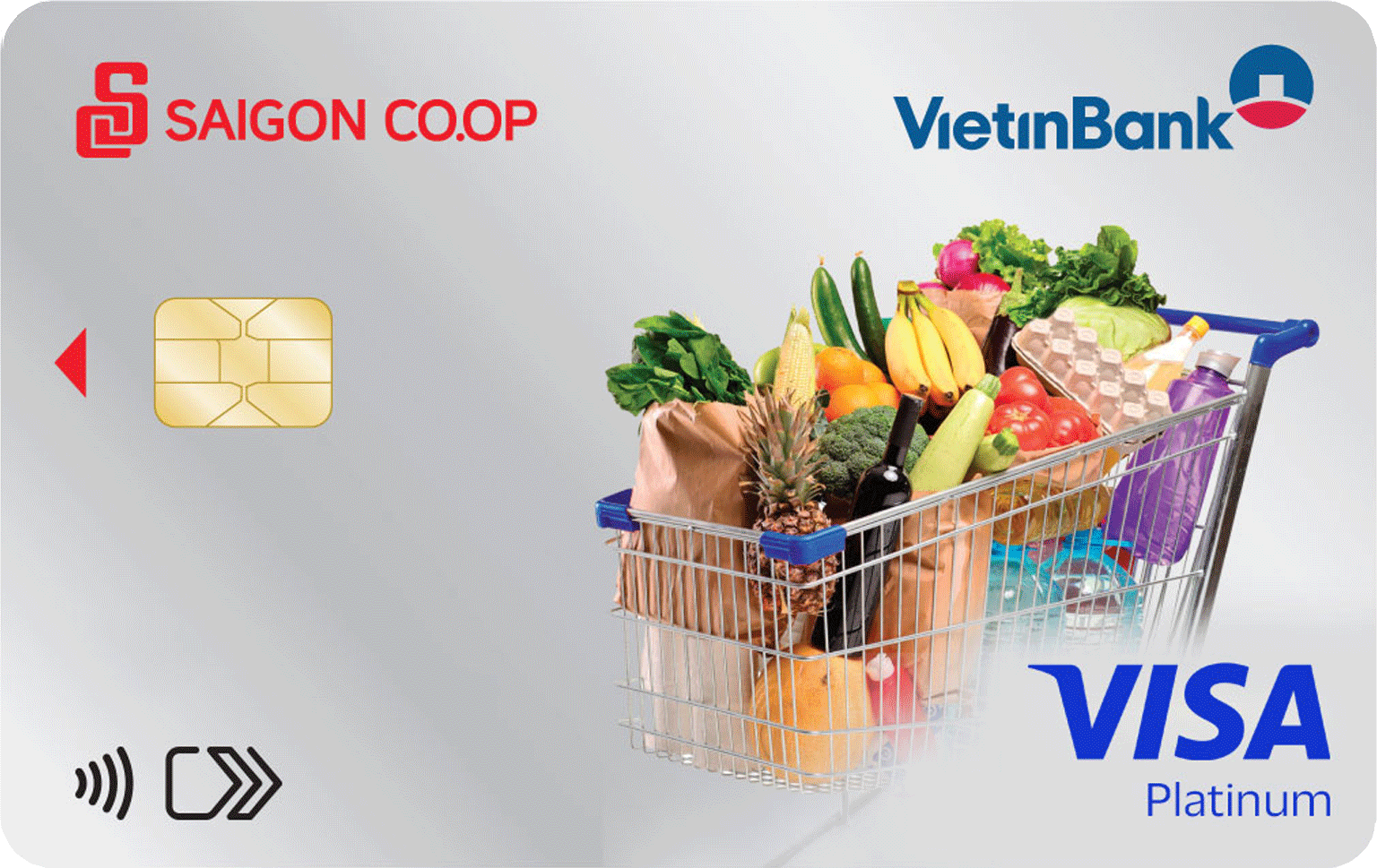 Thẻ tín dụng Vietinbank Thẻ tín dụng Vietinbank Visa Saigon Co.op Platinum