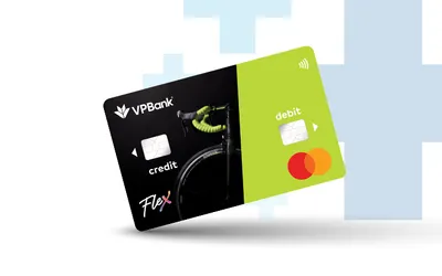 Thẻ tín dụng đa năng 2 trong 1 VPBank Flex Mastercard