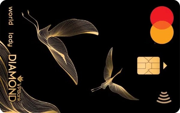 Thẻ tín dụng Vpbank Thẻ tín dụng VPBank Diamond World Lady MasterCard