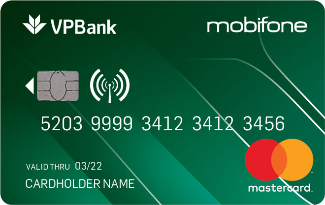 Thẻ tín dụng Vpbank Thẻ tín dụng đồng thương hiệu MobiFone - VPBank Classic