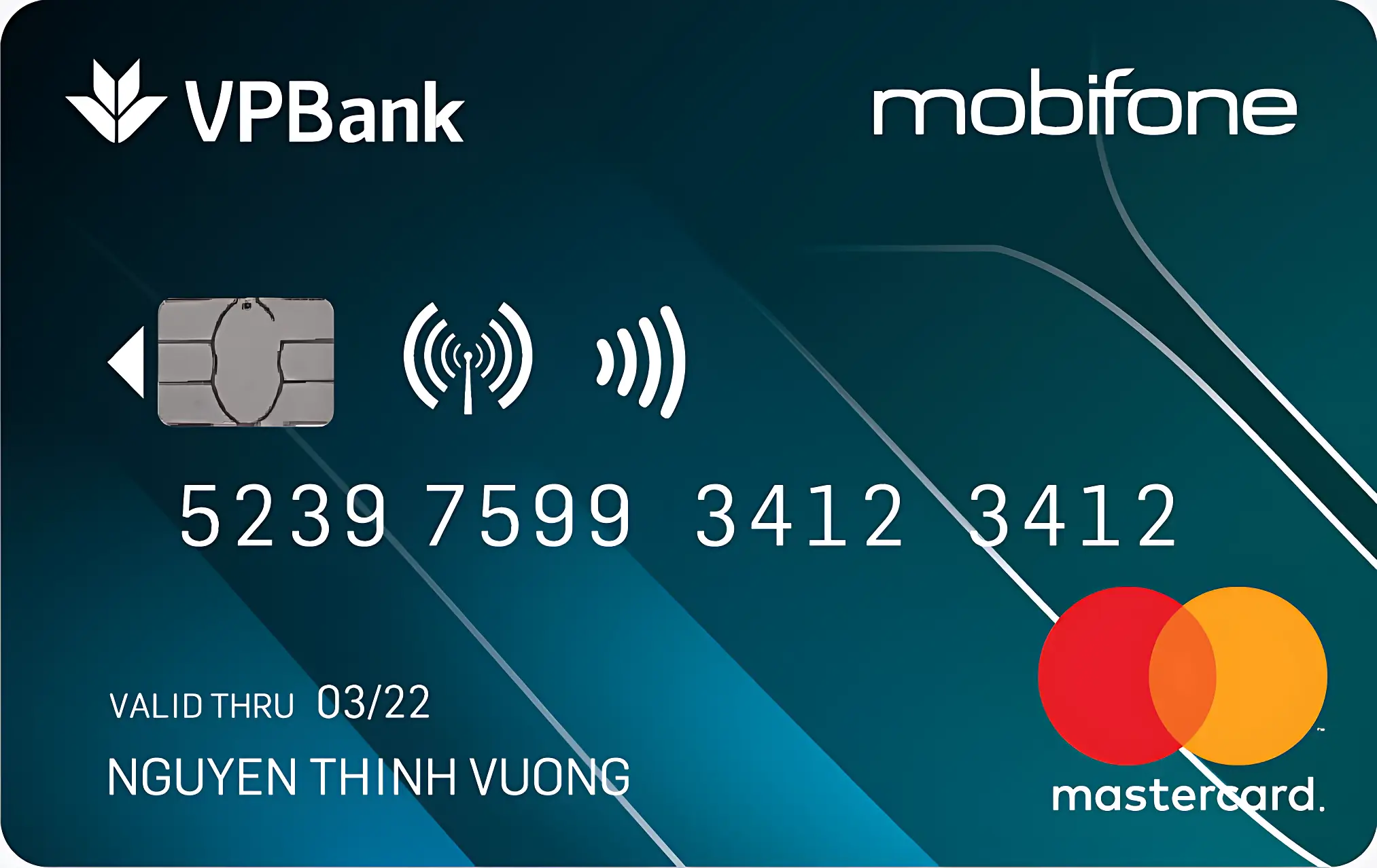 Thẻ tín dụng Vpbank Thẻ tín dụng đồng thương hiệu MobiFone - VPBank Titanium