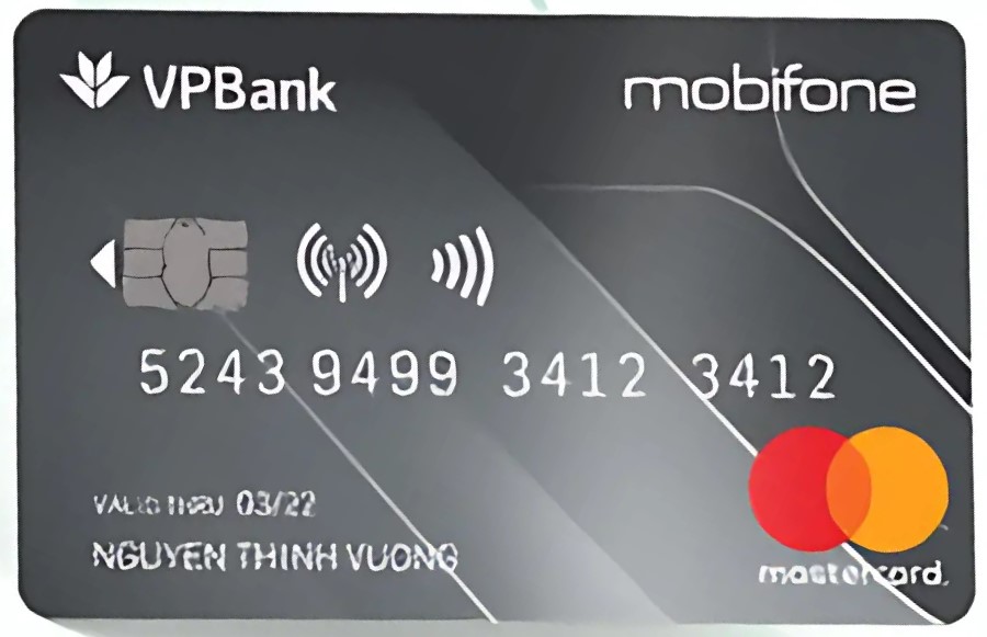 Thẻ tín dụng Vpbank Thẻ tín dụng MobiFone - VPBank Platinum
