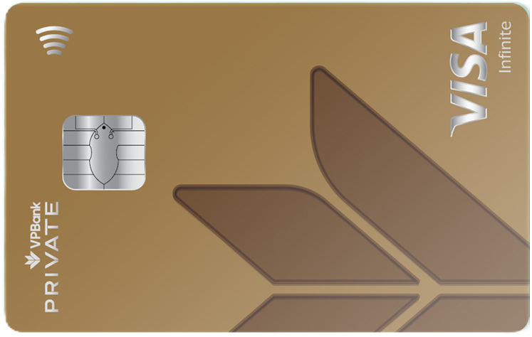 Thẻ tín dụng Vpbank Thẻ tín dụng quốc tế VPBank Private Visa Infinite