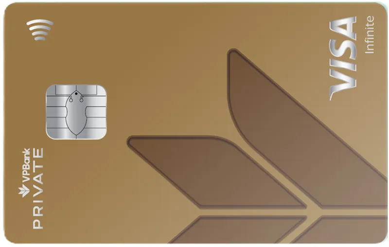 Thẻ tín dụng Vpbank Thẻ tín dụng quốc tế VPBank Private Visa Infinite