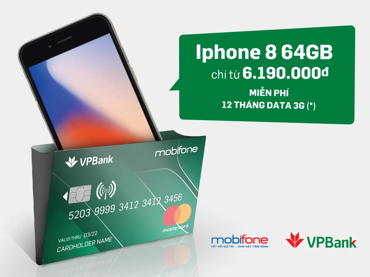 Ưu đãi thẻ tín dụng Thẻ tín dụng đồng thương hiệu MobiFone - VPBank Classic - Hoàn tiền 5% mọi chi tiêu, Giảm đến 30% tại đối tác