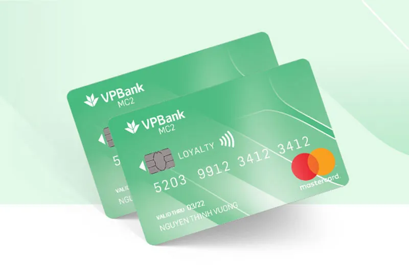 Ưu đãi thẻ tín dụng Thẻ tín dụng VPBank MC2 MasterCard - Giảm đến 30% tại đối tác, Miễn lãi lên đến 45 ngày