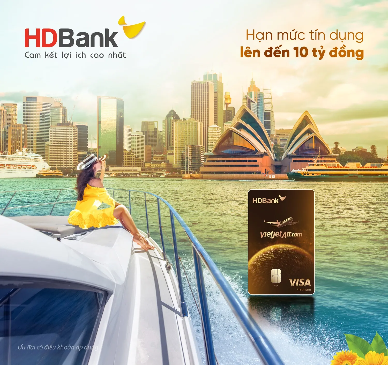 So sánh ưu nhược điểm thẻ tín dụng Thẻ tín dụng HDBank Vietjet Platinum