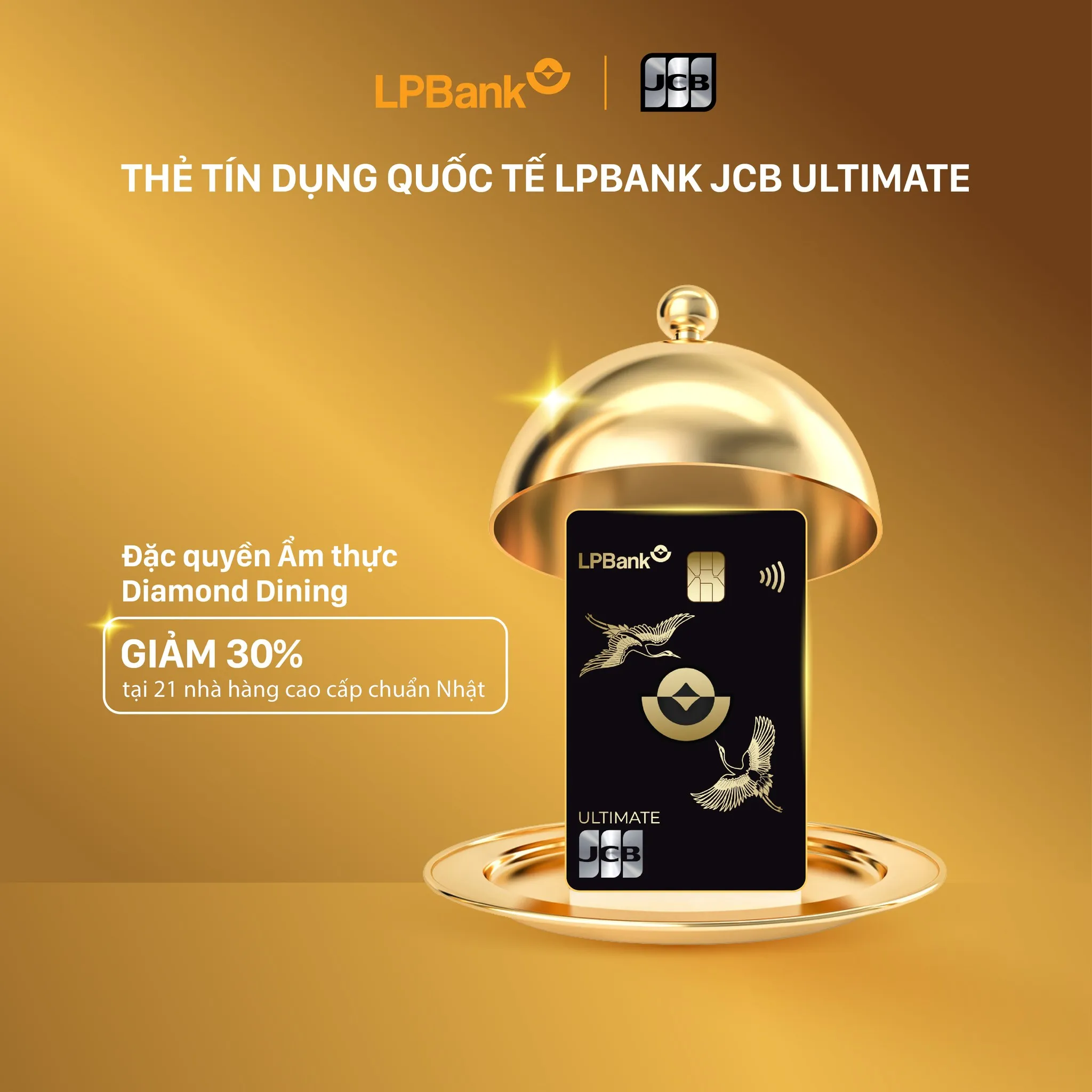 So sánh ưu nhược điểm thẻ tín dụng Thẻ tín dụng quốc tế LPBank JCB Ultimate