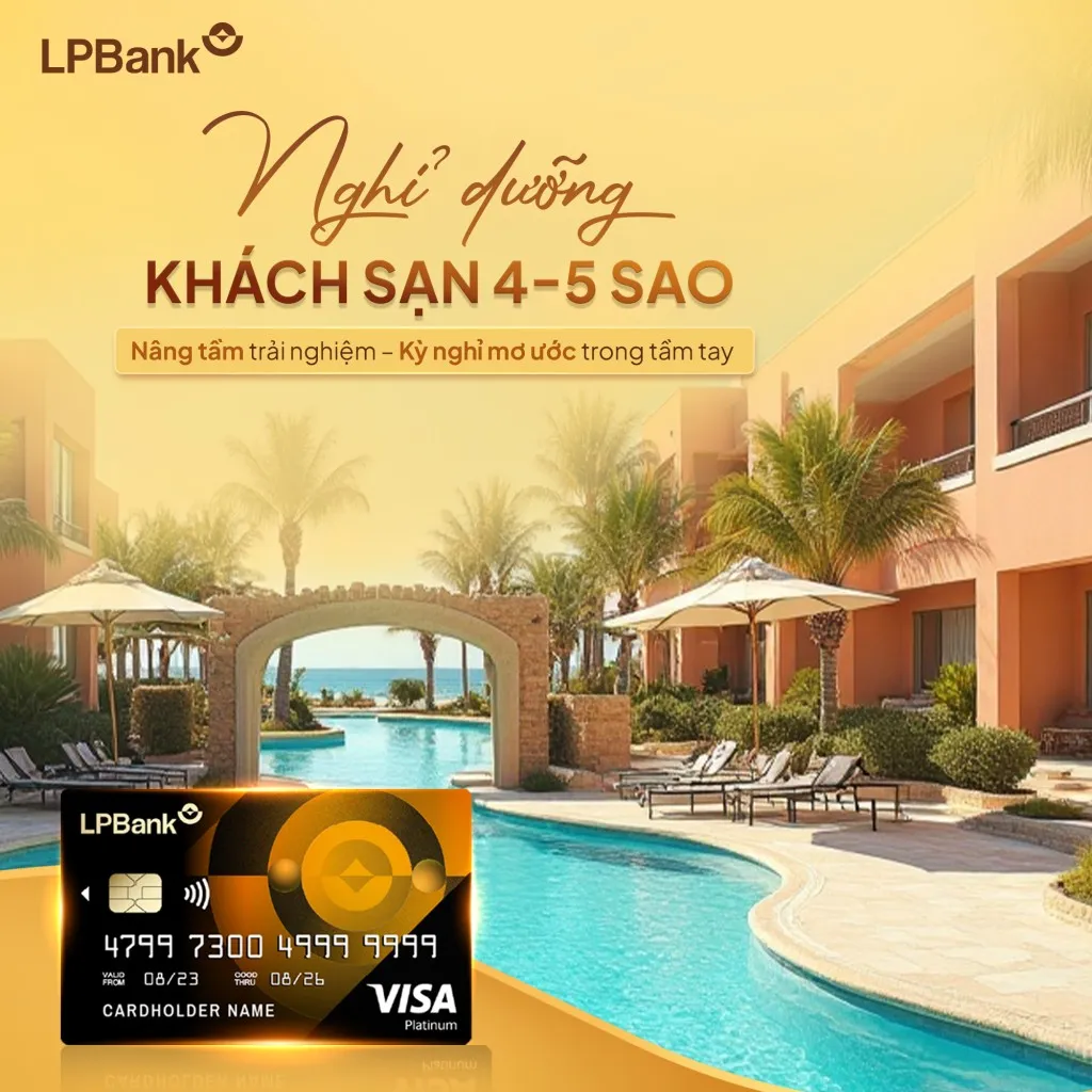 So sánh ưu nhược điểm thẻ tín dụng Thẻ tín dụng quốc tế LPBank Visa Platinum