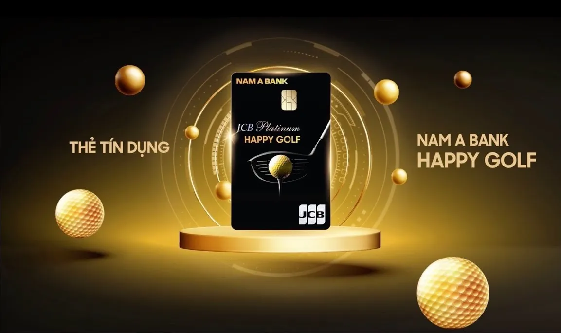 So sánh ưu nhược điểm thẻ tín dụng Thẻ tín dụng jcb happy golf
