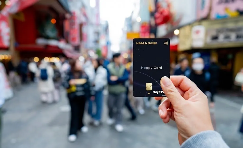 So sánh ưu nhược điểm thẻ tín dụng Thẻ tín dụng nội địa nam a bank - happy card platinum
