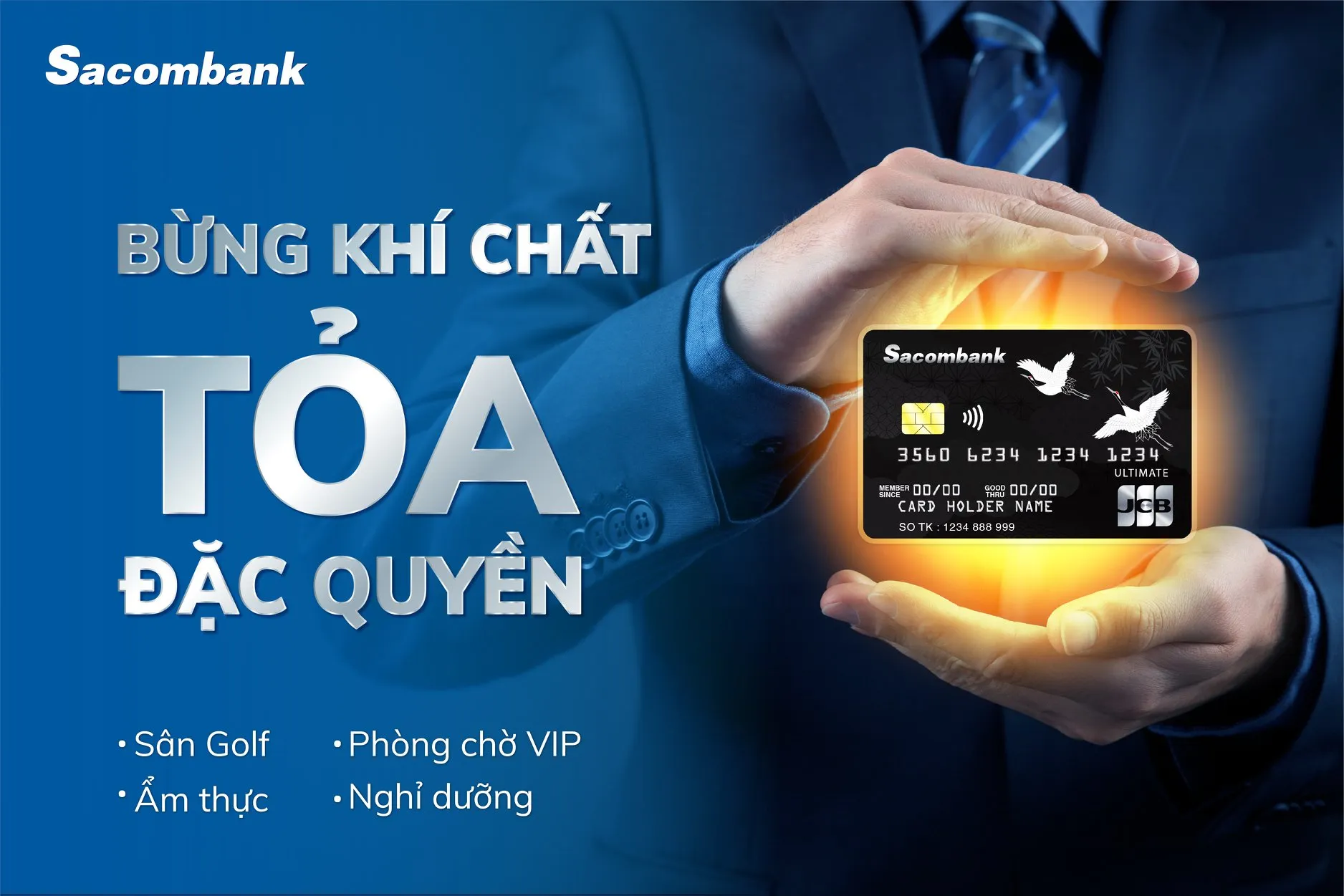 So sánh ưu nhược điểm thẻ tín dụng Thẻ tín dụng Sacombank JCB Ultimate