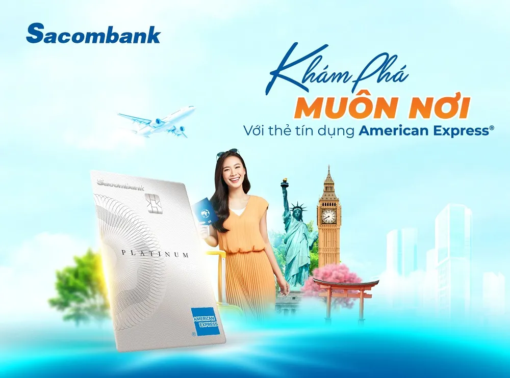 So sánh ưu nhược điểm thẻ tín dụng Sacombank Platinum American Express®