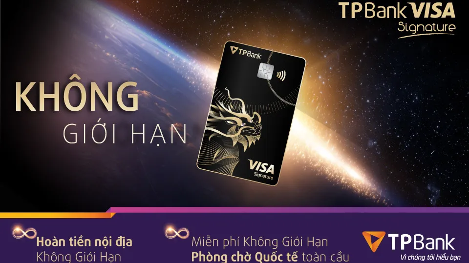 So sánh ưu nhược điểm thẻ tín dụng Thẻ tín dụng quốc tế TPBank Visa Signature