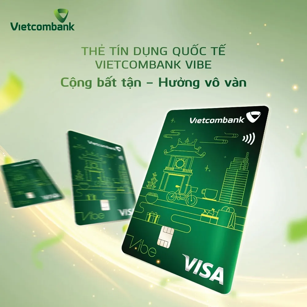 So sánh ưu nhược điểm thẻ tín dụng Thẻ tín dụng Vietcombank Vibe