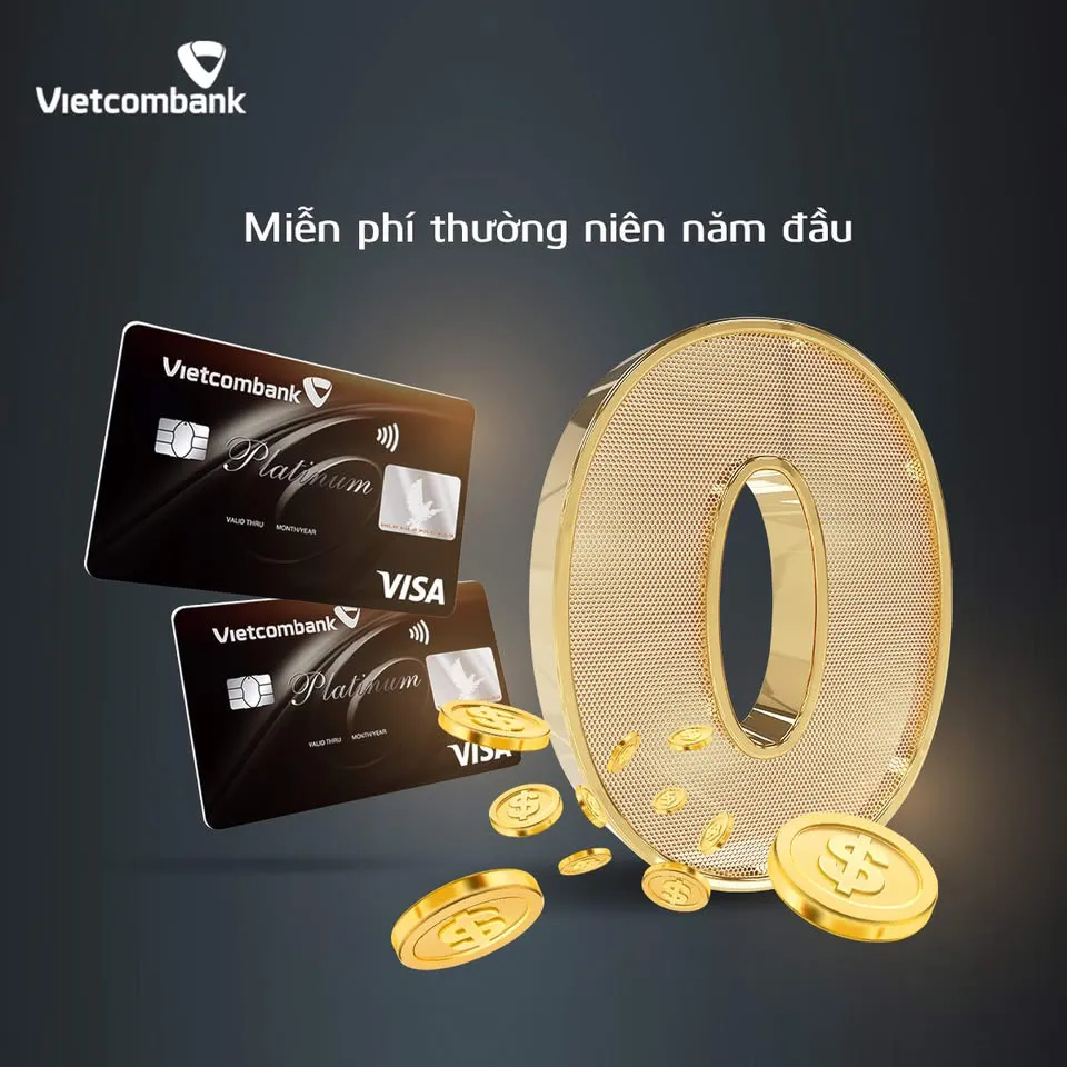 So sánh ưu nhược điểm thẻ tín dụng Thẻ tín dụng vietcombank visa platinum