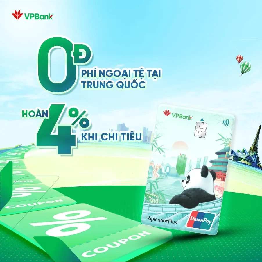 So sánh ưu nhược điểm thẻ tín dụng Thẻ tín dụng VPBank UnionPay FreeWays