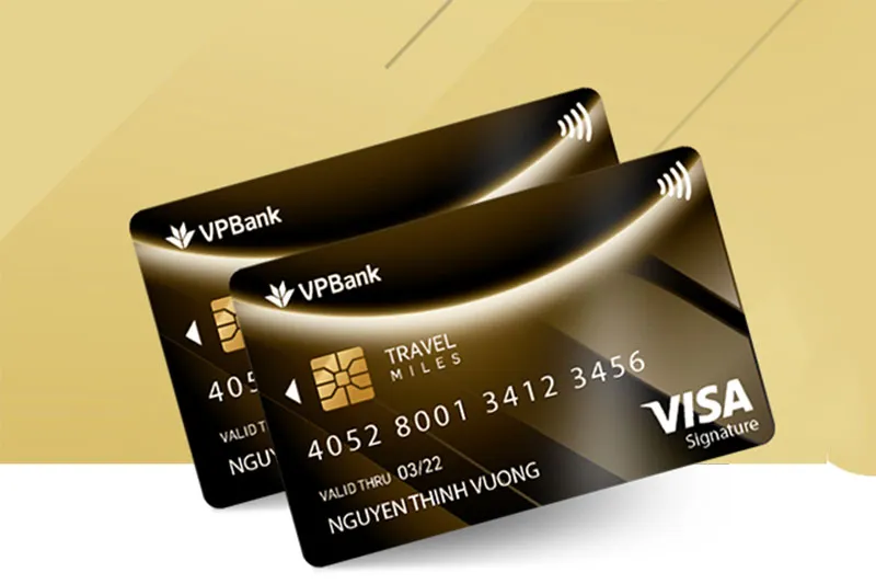 So sánh ưu nhược điểm thẻ tín dụng Thẻ tín dụng VPBank Visa Signature Travel Miles